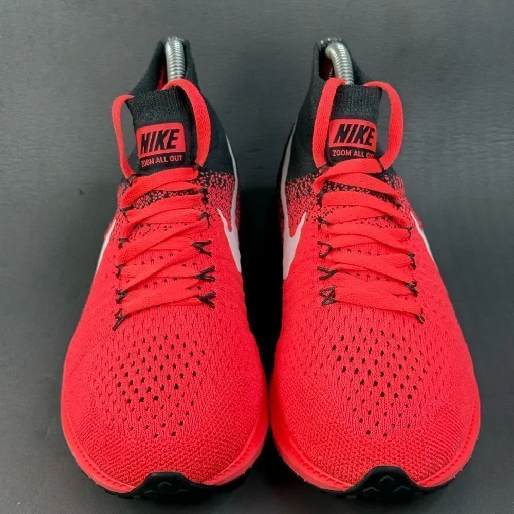 Nike Zoom All Out Flyknit 'Hot Punch Blue' sneaker shoes womens size 7.5